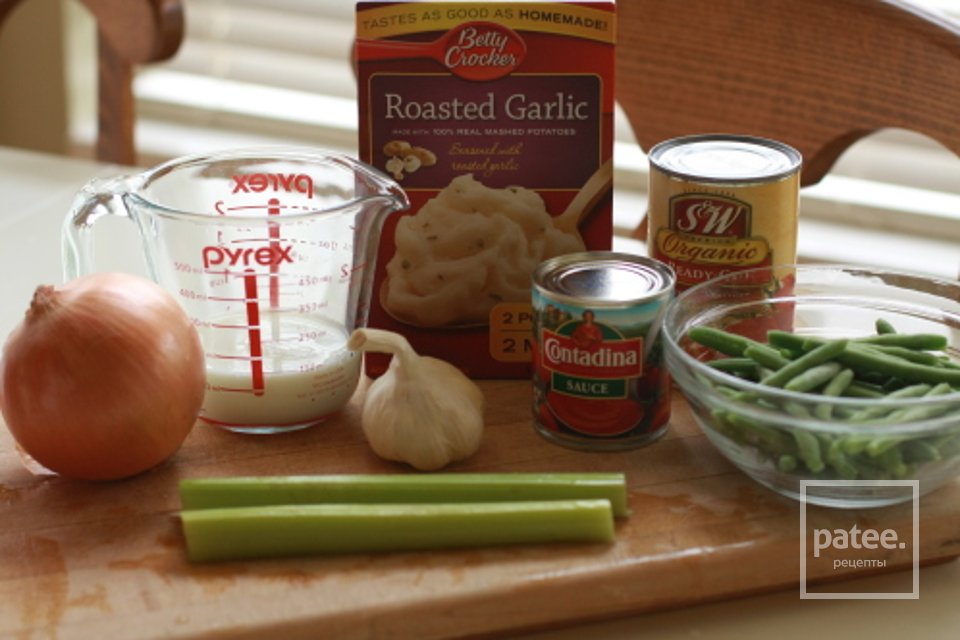 Картофельная запеканка с мясом - Шаг 1