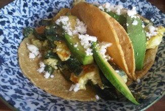 Такос с яйцом