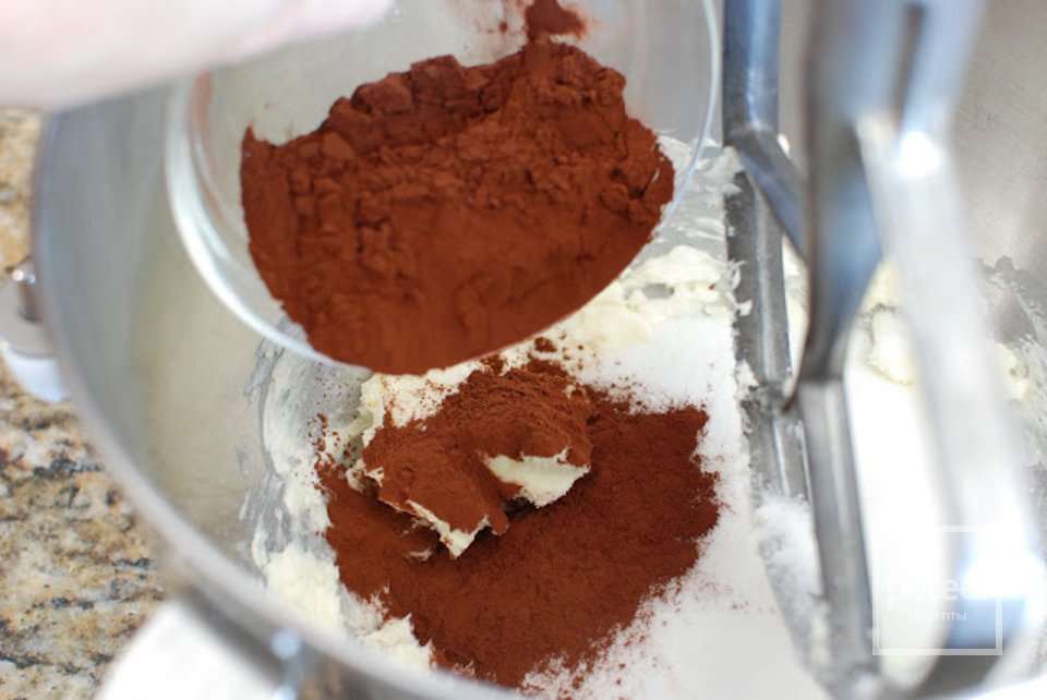 Шоколадные кексы с ореховым кремом - Шаг 2