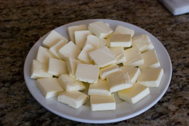 Шоколадные кексы с ореховым кремом - приготовление