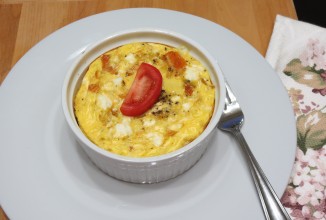 Фриттата с сквошем