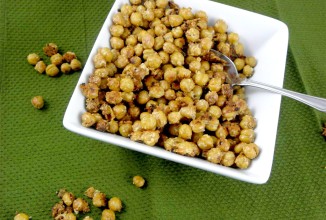 Нут с сыром и чесноком