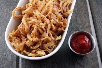 Хрустящая соломка из лука