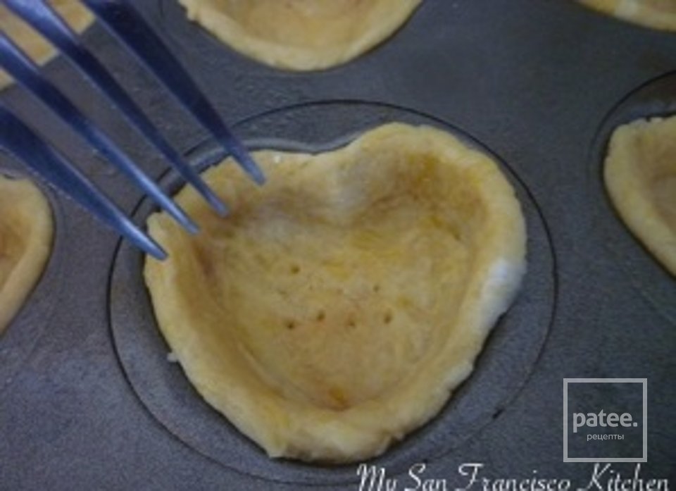 Тарталетки с шоколадом и орехами - Шаг 7