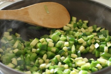 Мексиканская лазанья - приготовление