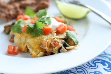 Мексиканская лазанья - приготовление