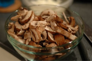 Рисовый суп с грибами - приготовление