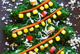 Салат Новогодняя елочка