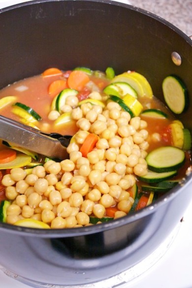 Овощной суп с грибами - Шаг 3