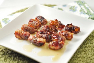 Фисташки в финиках и обернутые беконом в кленовом сиропе