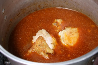 Куриный суп с лавашем - приготовление