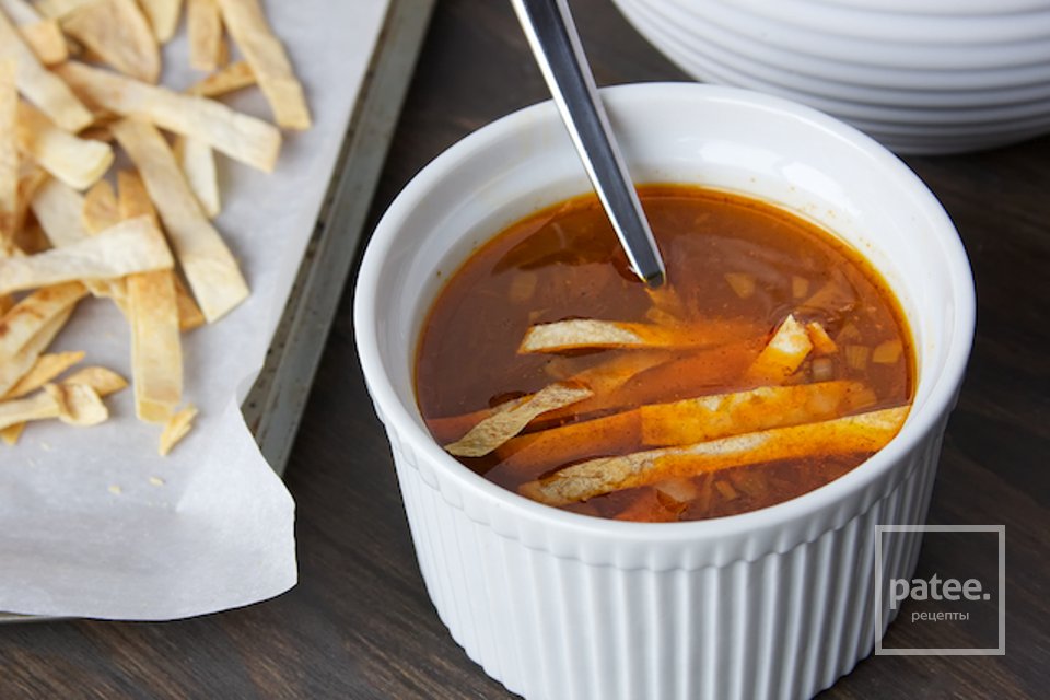 Куриный суп с лавашем - Шаг 4