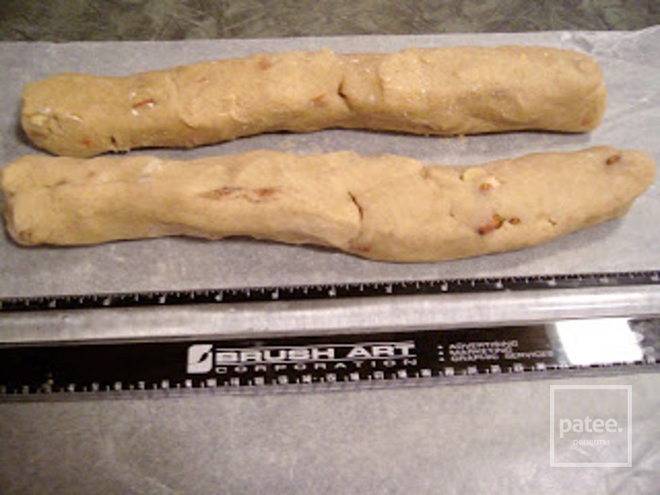 Бискотти с корицей и миндалем в шоколадной глазури - Шаг 4