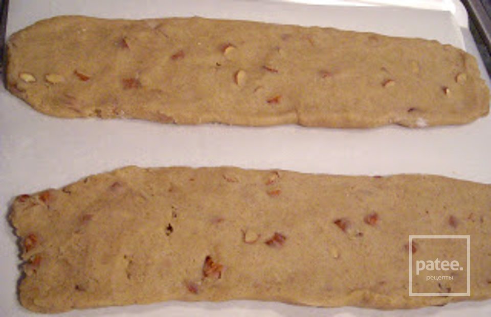 Бискотти с корицей и миндалем в шоколадной глазури - Шаг 5