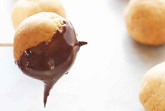 Арахисовое печенье с шоколадом