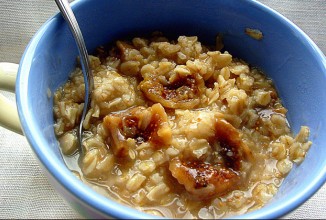 Овсянка с инжиром
