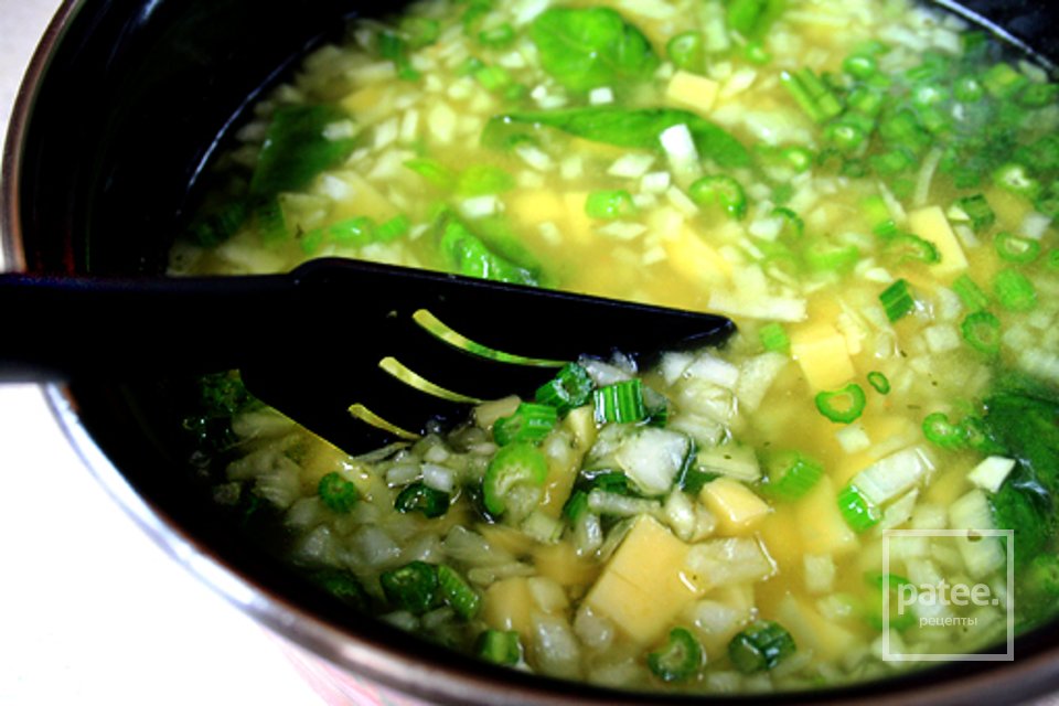 Картофельный суп с сельдереем и базиликом - Шаг 8