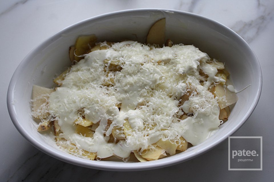 Картофельная запеканка с сыром - Шаг 11