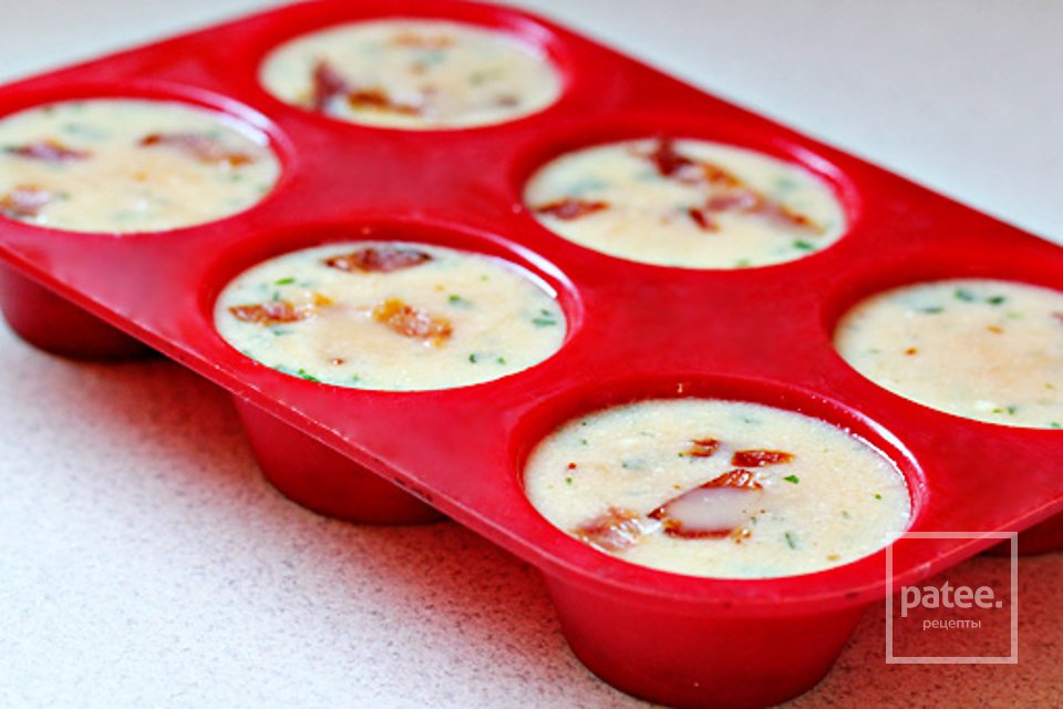 Яичные маффины - Шаг 9