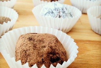 Шоколадно-медовые трюфели