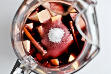 Ванильно-гранатовая сангрия - приготовление