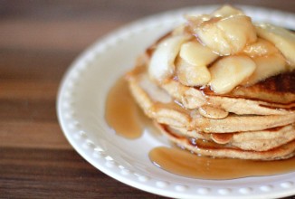 Блины с бурбоновым сиропом