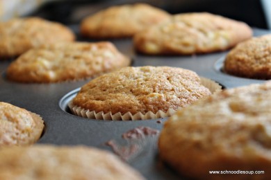 Банановые маффины - приготовление