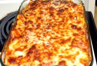 Запеченные макароны в соусе