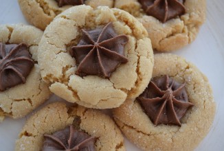 Печенье с арахисовым маслом и шоколадом