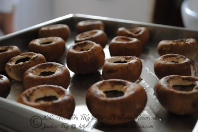 Фаршированные шампиньоны ветчиной - приготовление