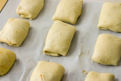 Самса с тыквой - приготовление