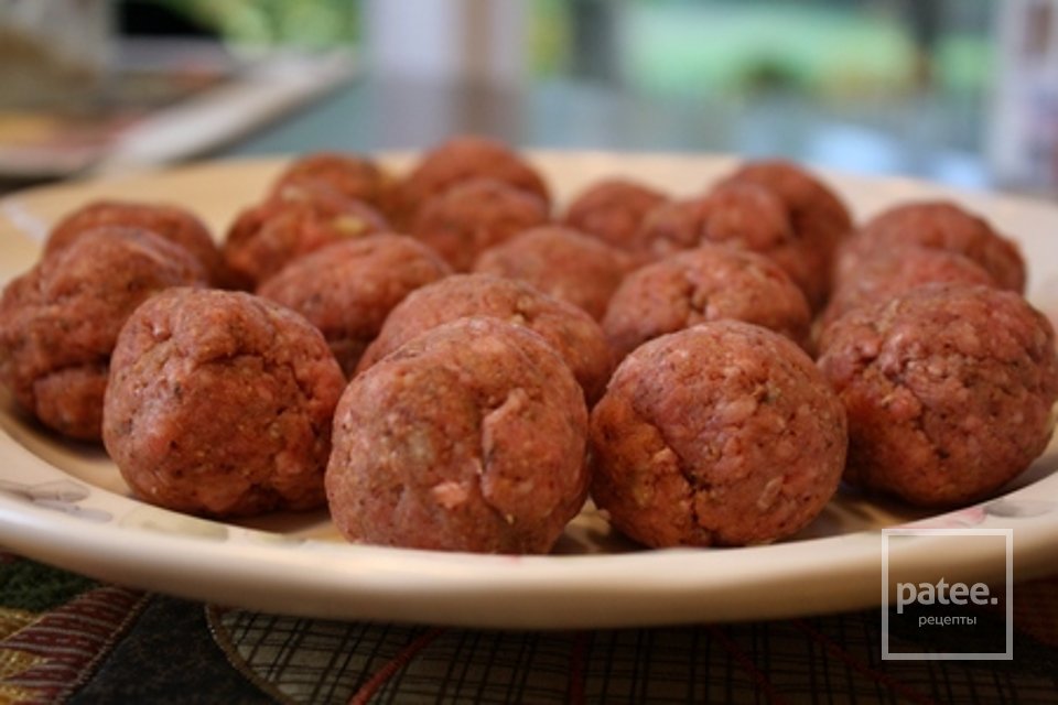Пряные фрикадельки - Шаг 1