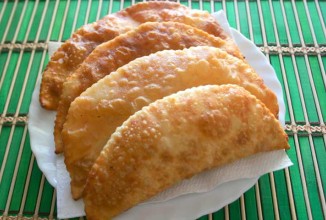 Чебуреки с капустой