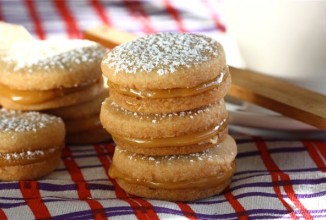 Печенье с вареной сгущенкой