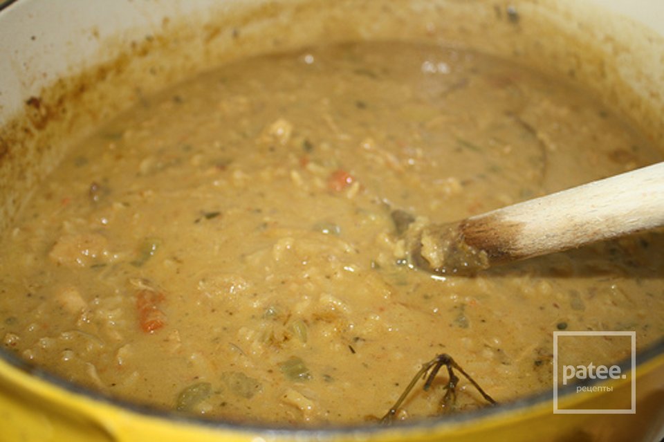Острый  суп-карри - Шаг 7