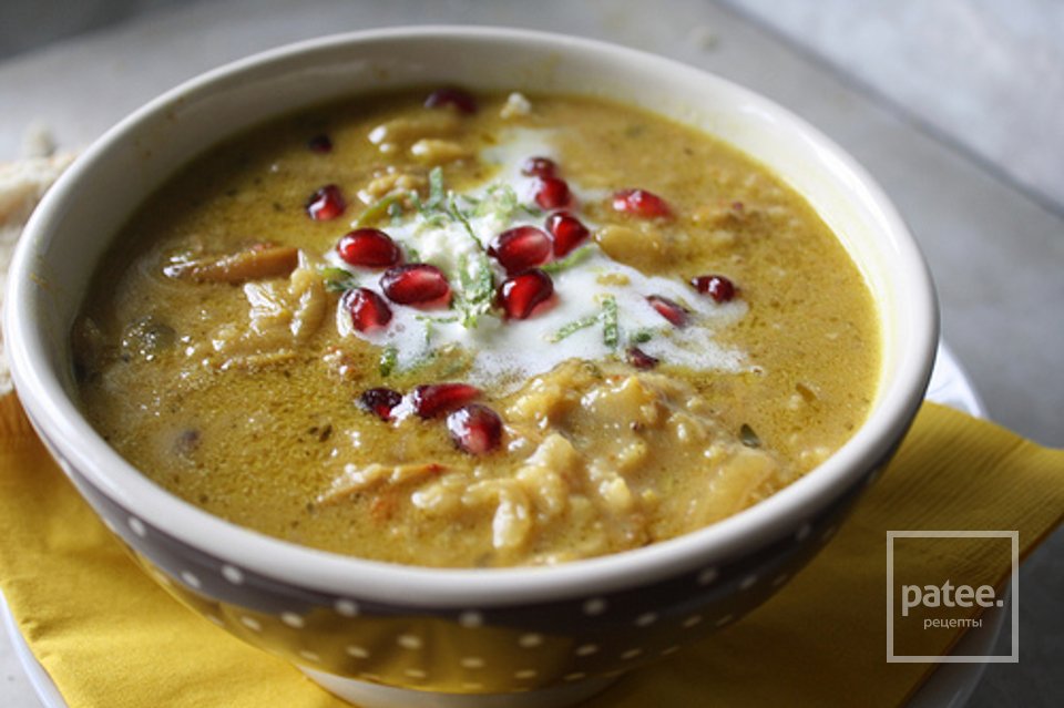 Острый  суп-карри - Шаг 8