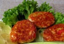 Котлеты из крабовых палочек