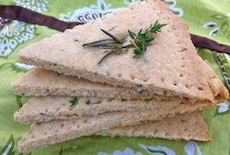 Песочное печенье с тимьяном и розмарином