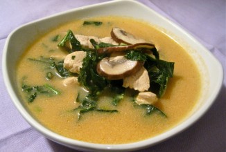 Куриный суп с карри