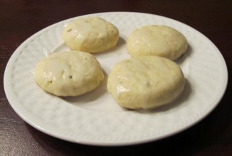 Лимонное печенье с базиликом