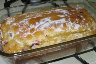 Апельсиновый хлеб с клюквой