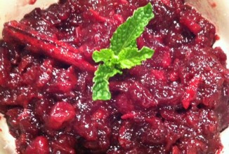 Клюквенное желе