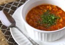 Пряный суп из чечевицы