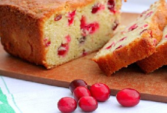 Клюквенный хлеб