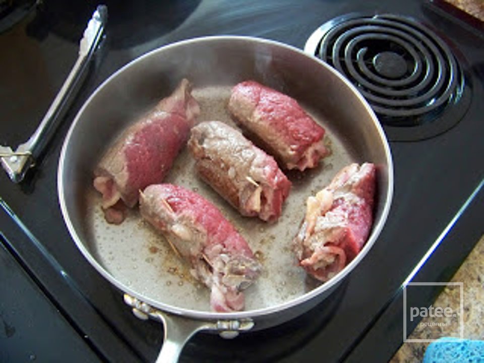 Мясные рулетики с беконом - Шаг 6