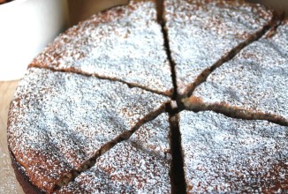 Лимонный пирог с пеканом