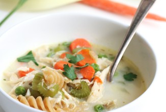 Куриный суп с макаронами