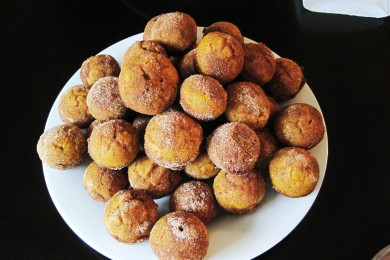 Маленькие тыквенные кексы - приготовление