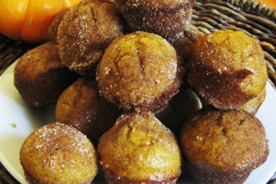 Маленькие тыквенные кексы - приготовление