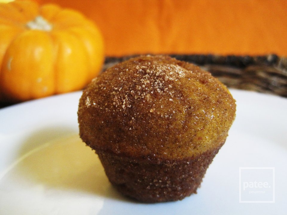 Маленькие тыквенные кексы - Шаг 10